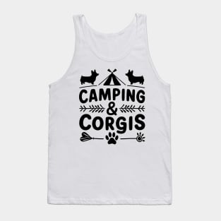 Camping and Corgis Tank Top